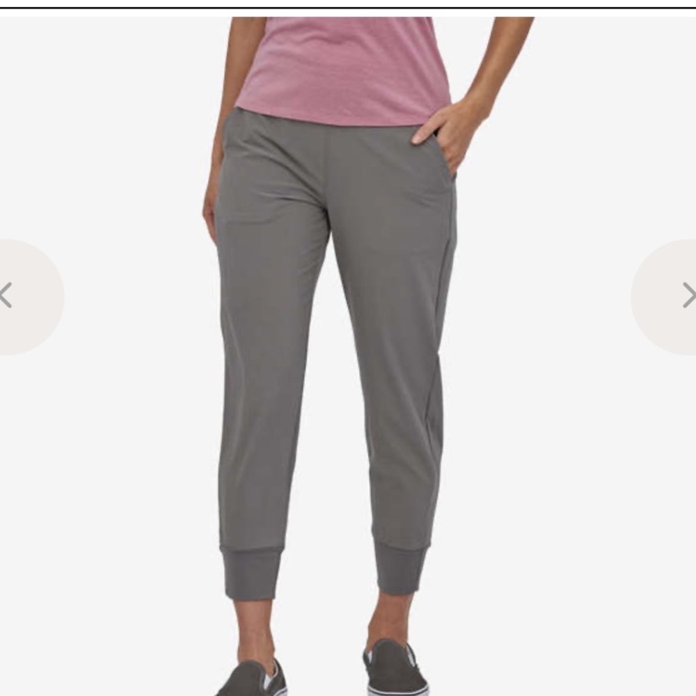 Patagonia Happy Hike Studio Pants Gray Joggers Womens Stretch Hiking Yoga XS